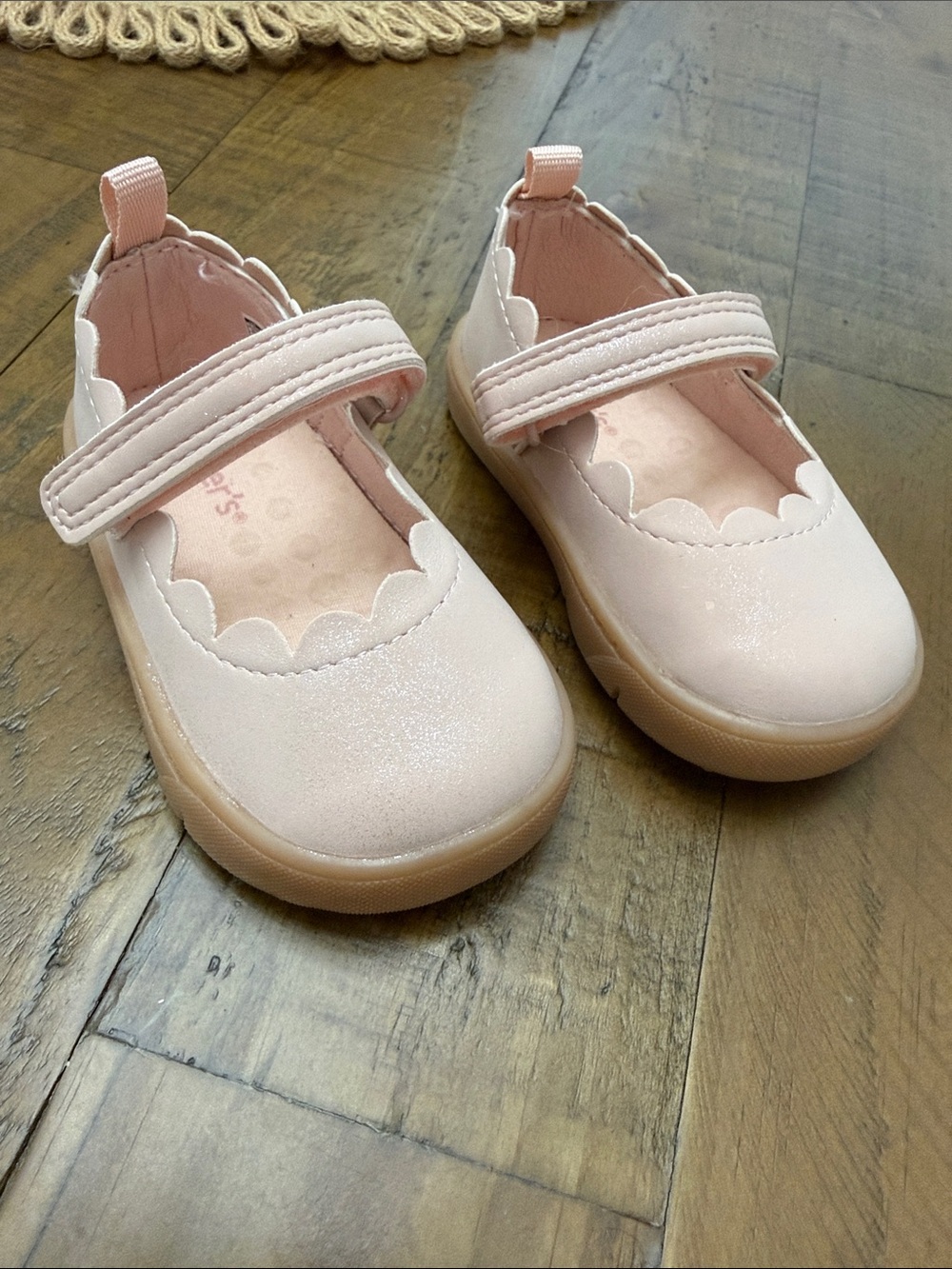 Carters Baby Girl Every Step First Walker shoes NWOT